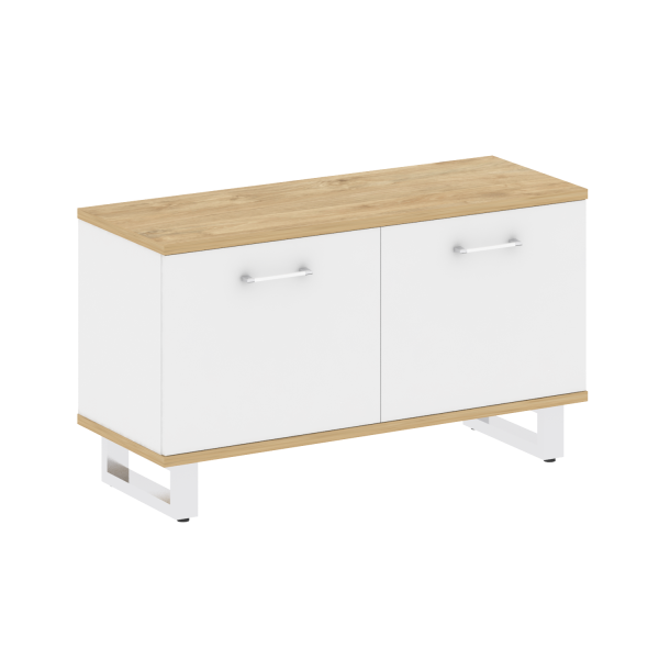 Греденция малая Shift SK.GR-M (1200x450x680) (Тиквуд Светлый-Белый Бриллиант)