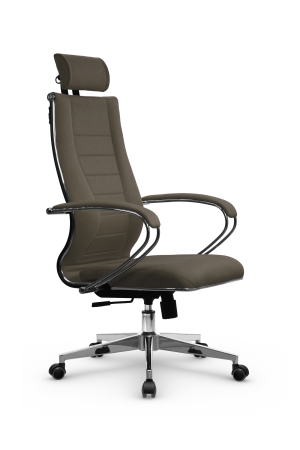 Кресло для руководителя Метта МЕТТА B 2m 34PF/подл.127/осн.004 (Коричневый)