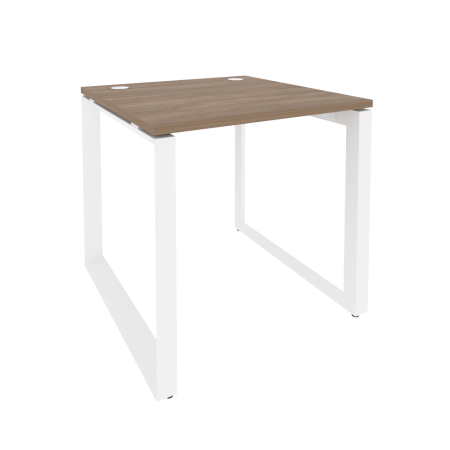 Стол рабочий на О-образном м/к Onix O.MO-SP-0.8 780x800x750 (Дуб Аризона/Белый Металл)