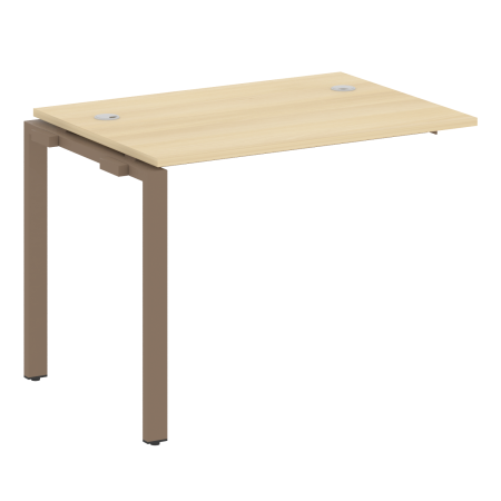 Проходной наборный элемент рабочей станции Metal System Style БП.ПРС-СП-1.1 1000x720x750 (Акация/Мокко металл)