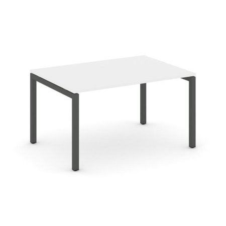Стол переговорный SN-5P.SPRG-001.3 (980х980х750) (Белый/Металл Антрацит)