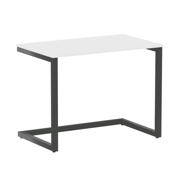 Компьютерный стол VR.SP-2-98 980x600x750 (Белый/Антрацит Металл)