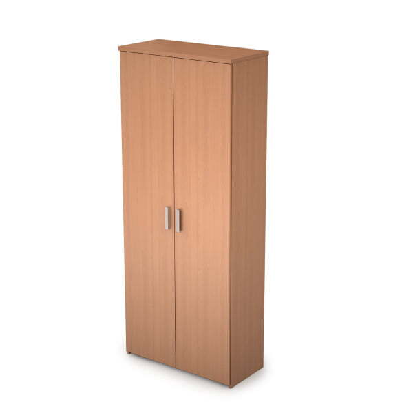 2Ш.005.1 Шкаф для документов высокий закрытый 790x370x1960 (Бук)