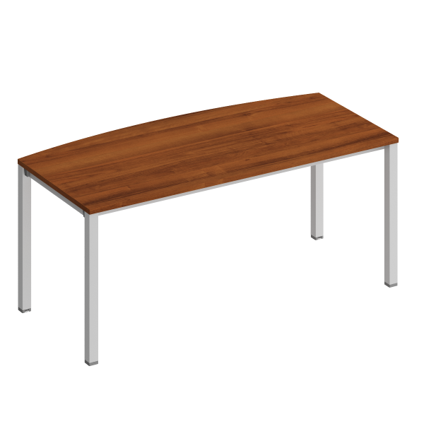 Стол руководителя на металлокаркасе КФ Комфорт КФ К.1142 1800x850x750 (Французский орехСерый)