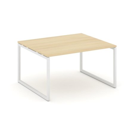 Стол переговорный SN-4O.SPRG-033.3 (1380х1180х750) (Акация Лорка/Металл Белый)