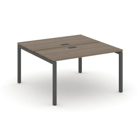 Рабочая станция 2-х сторонняя SN-5P.DRS-001 (980х1232х750) (Вяз Благородный/Металл Антрацит)