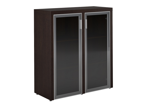 Шкаф-витрина для документов TRIUMF (1150х485х1279) (Дуб)