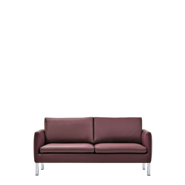Диван офисный Хопи (М-12) 2-х местный (Бордовый)