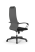 Кресло для руководителя Метта Sit 8 B1-10K - UMF(X1) /Uh02/Wh00/K1bL(M09.B02.G15.W01) (Светло-серый | Черный)