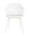 Стул Crocus с подушкой белый (Стул пластиковый Crocus белый)