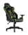 Кресло игровое TopChairs Corvette зеленое (Геймерское кресло Corvette черный, зеленый)