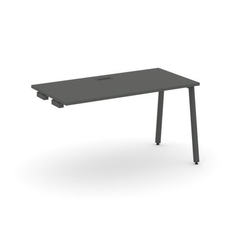 Стол-приставка к опорным элементам SN-4A.OPRS-004 (1580х600х750) (Антрацит/Металл Антрацит)