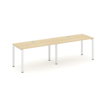 Рабочая станция 1 сторонняя SN-6P.ORS-012 (2360х700х750) (Акация Лорка/Металл Белый)