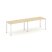 Рабочая станция 1 сторонняя SN-6P.ORS-012 (2360х700х750) (Тиквуд Светлый/Металл Антрацит)