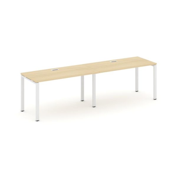 Рабочая станция 1 сторонняя SN-6P.ORS-021 (1960х800х750) (Акация Лорка/Металл Белый)