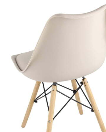 Стул Eames Soft бежевый (Стул Freames бежевый)