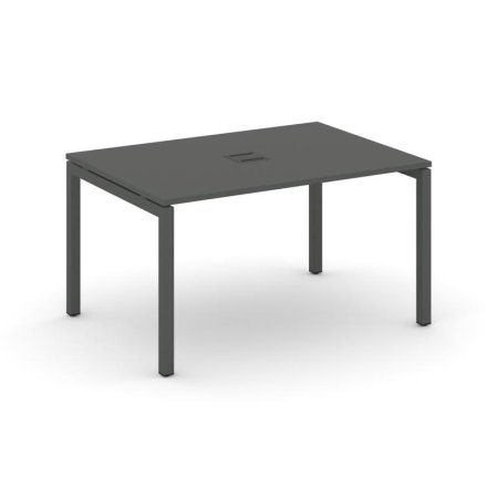 Стол переговорный SN-5P.SPRG-001 (980х980х750) (Антрацит/Металл Антрацит)