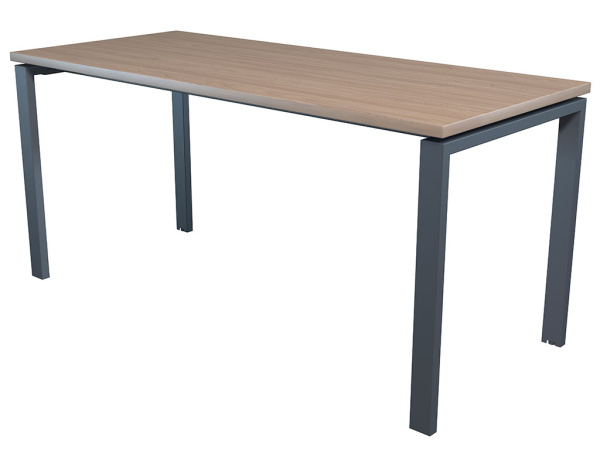 Стол NT 160x70 вяз натуральный/антрацит (Коричневый/Антрацит)