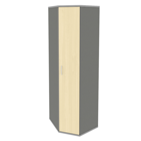 Шкаф Riva А.СТ-1.10 600x600x1980 (Клен-Металлик)