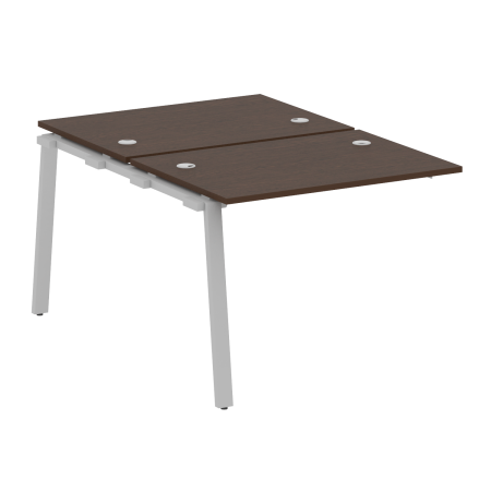 Проходной наборный элемент рабочей станции Metal System Style БА.ПРС-СП-2.1 1000x1475x750 (Венге Цаво/Серый металл)