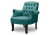 Кресло Boston (800x920x930) Аквамарин (Аквамарин)