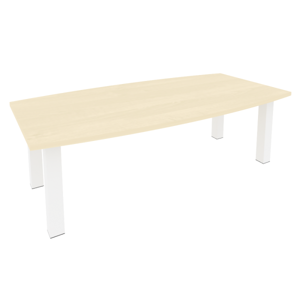 Стол переговоров с опорами First KPRG-1 2400x1200x750 (Клен)