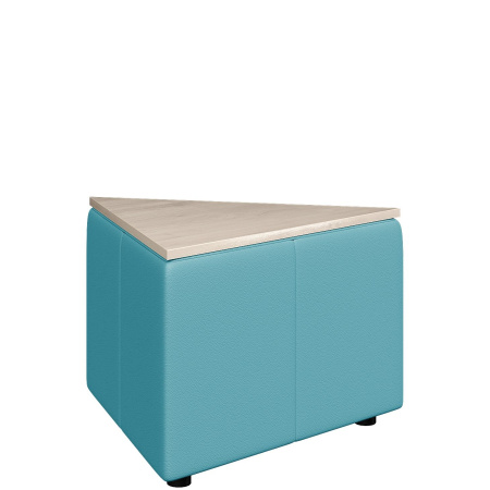 Диван Оригами. Стол треугольный. (Стол треугольный ecotex_3005)