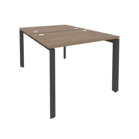 Рабочая станция на П-образном м/к Onix O.MP-D.RS-2.1.7 980x1475x750 (Дуб Аризона/Черный металл)