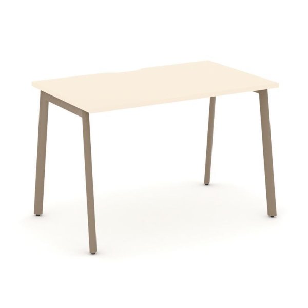 Стол письменный ES.SP-2-VP (1180х730х750) (Сатин/Металл Латте)