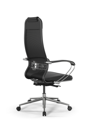 Кресло для руководителя Метта SynchroSit 10 B1-115K - X2+Extra /Um00/Wm12/K1cL(M23.B23.G18.W02) (Черный)