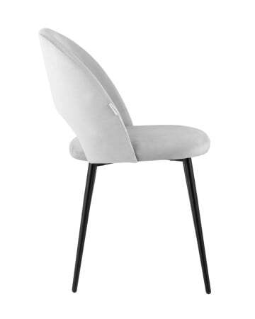 Стул Меган велюр светло-серый (Стул Меган светло-серый)