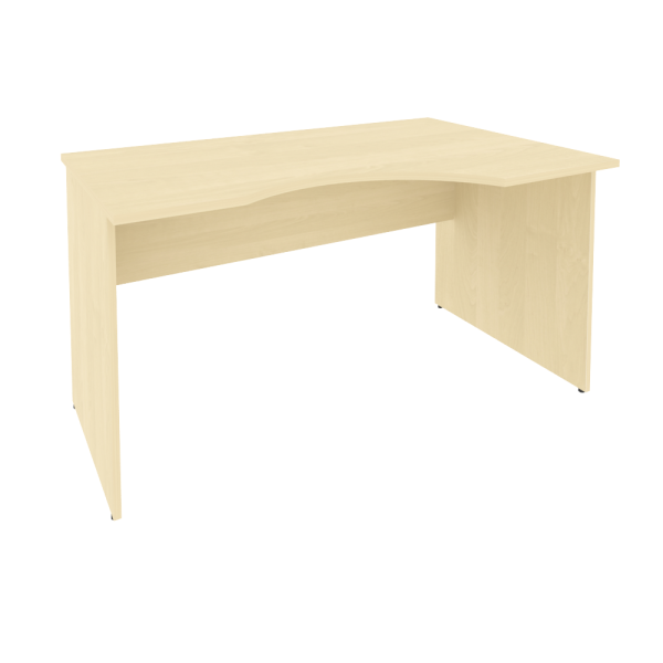 Стол криволинейный Riva А.СА-2 Пр 1400x900x750 (Клен)