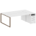 Рабочая станция Metal System Style БО.РС-СТП-2.5 2212x1475x750 (Дуб Наварра/Серый металл)