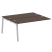 Проходной наборный элемент рабочей станции Metal System Style БА.ПРС-СП-2.4 1600x1475x750 (Дуб Наварра/Серый металл)