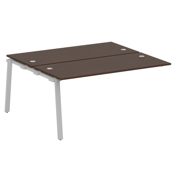 Проходной наборный элемент рабочей станции Metal System Style БА.ПРС-СП-2.4 1600x1475x750 (Венге Цаво/Серый металл)