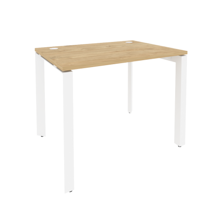 Стол рабочий на П-образном м/к Onix O.MP-SP-1.7 980x720x750 (Тиквуд Светлый/Белый Металл)