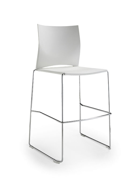 Стул барный Web ЦБ-00015600 Белый (Белый)