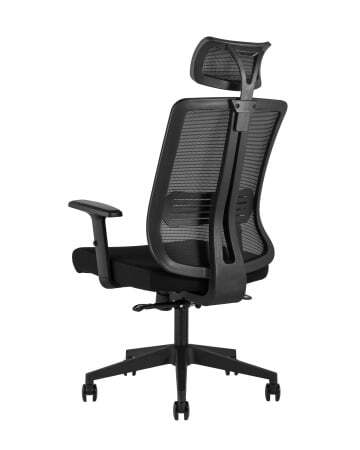 Кресло руководителя TopChairs Post черное (Компьютерное кресло Post черный)