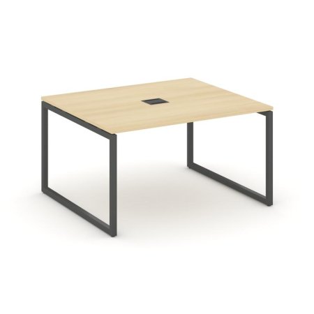 Стол переговорный SN-4O.SPRG-034 (1580х1180х750) (Акация Лорка/Металл Антрацит)