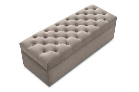 Банкетка Marcele 1000 (1020x420x450) Кремовый (Кремовый)