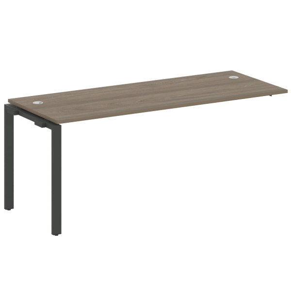 Проходной наборный элемент рабочей станции Metal System Style БП.ПРС-СП-1.5 1800x720x750 (Вяз/Антрацит металл)