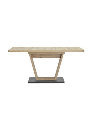 Стол Vector 120-160*80 дуб/графит (Стол обеденный Vector графит)