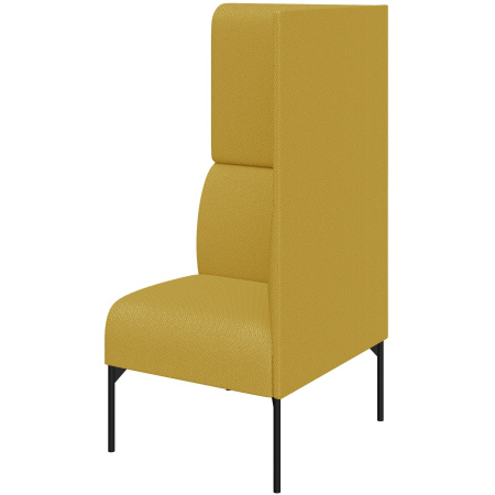 Диван Бридж. Модуль 1-местный левый высокий. (Модуль 1-местный левый высокий sweet_yellow)