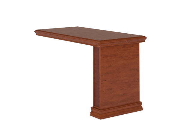 Брифинг-приставка Porto PRT202 1200x600x720 (Орех классик)