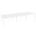 Рабочая станция на П-образном м/к Onix O.MP-D.RS-6.4.8 4740x1635x750 (Тиквуд Темный/Белый Металл)