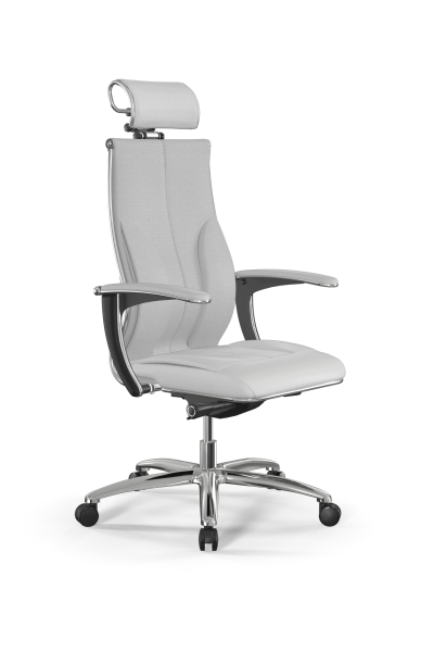 Кресло для руководителя Метта Samurai B2-11U - Infinity /Kc06/Wm06/U0mL-mL/H2cL-3D(M26.B31.G20.W03) (Белый)