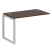 Проходной наборный элемент рабочей станции Metal System Style БО.ПРС-СП-1.2 1200x720x750 (Дуб Наварра/Серый металл)