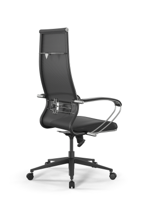 Кресло для руководителя Метта Sit 10 B1-163K - T+Extra /Km00/Wm12/K1cL(M09.B11.G19.W02) (Серый | Черный)