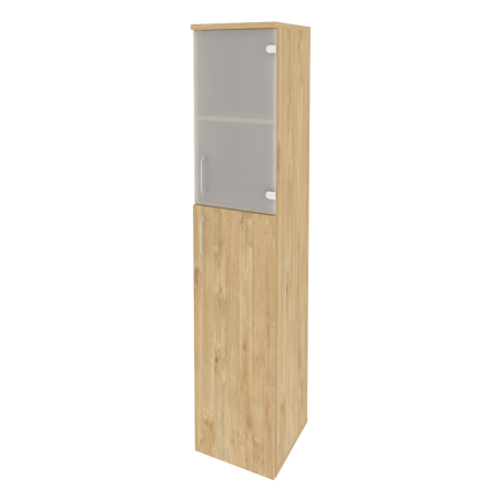 Шкаф высокий узкий правый Onix O.SU-1.7R 400x420x1977 (Тиквуд Светлый)