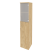 Шкаф высокий узкий правый Onix O.SU-1.7R 400x420x1977 (Тиквуд Светлый)
